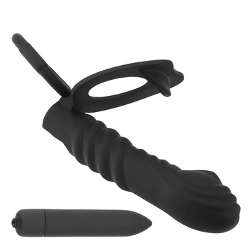 Double Penetration Vibrator Dildo / Adult Sex Toy for Couples - EVE's SECRETS